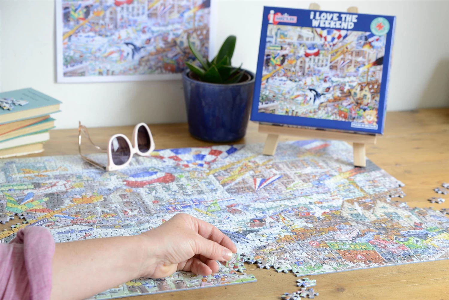 Mike Jupp I Love The Weekend 1000 Piece Jigsaw Puzzle - Image 5