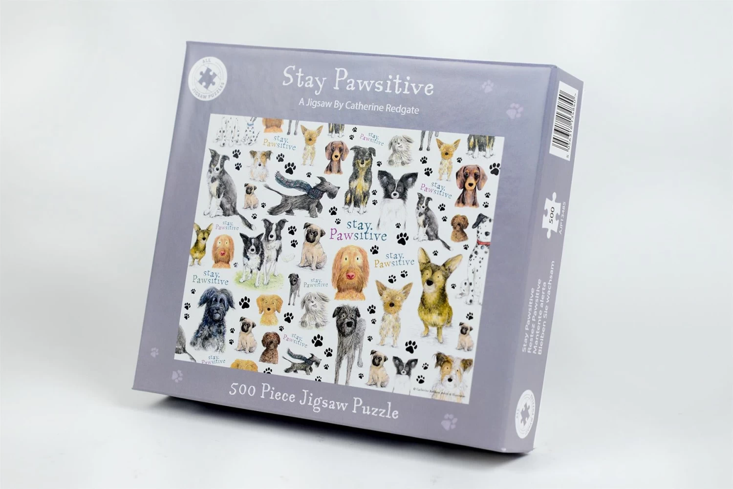 Stay Pawsitive 500 Piece Jigsaw Puzzle - Image 4