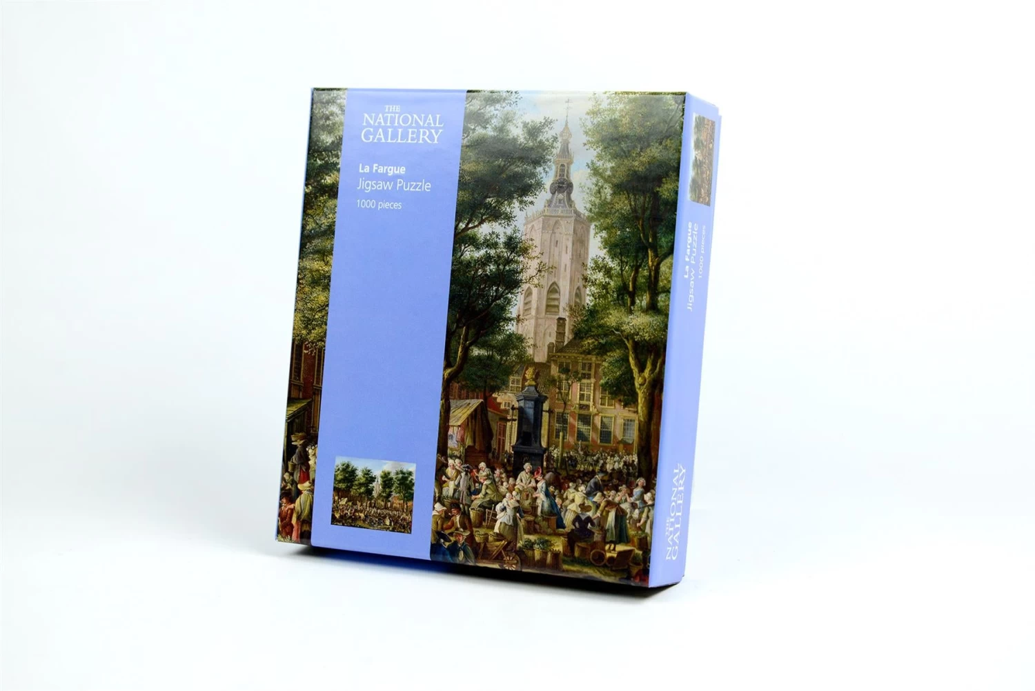 The Grote Markt At The Hague - National Gallery 1000 Piece Jigsaw Puzzle - Image 3