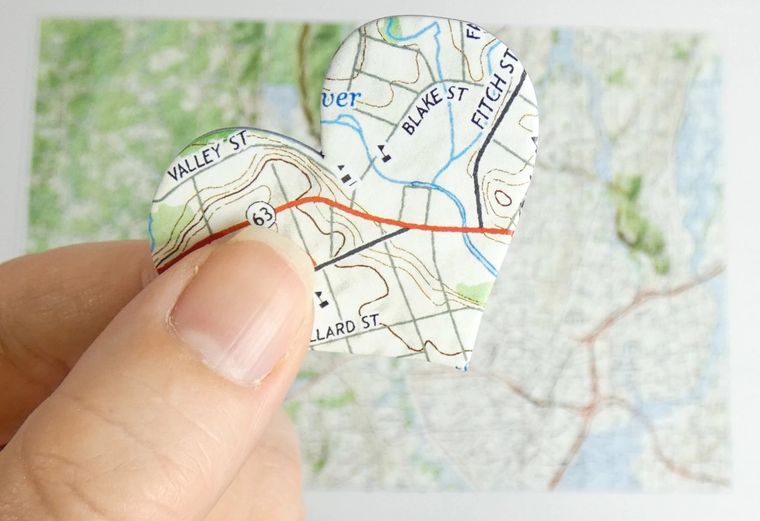 We First Met Here - Personalized US Map Puzzle - Image 6