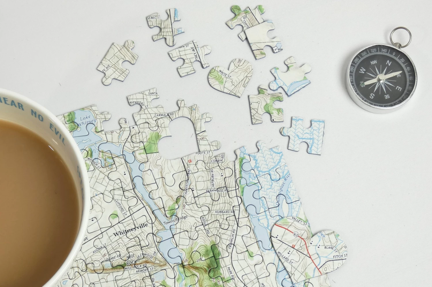 We First Met Here - Personalized US Map Puzzle - Image 10