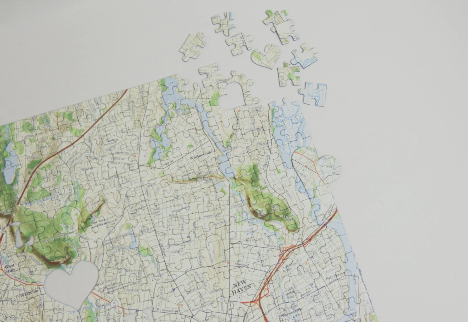 We First Met Here - Personalized US Map Puzzle - Image 11