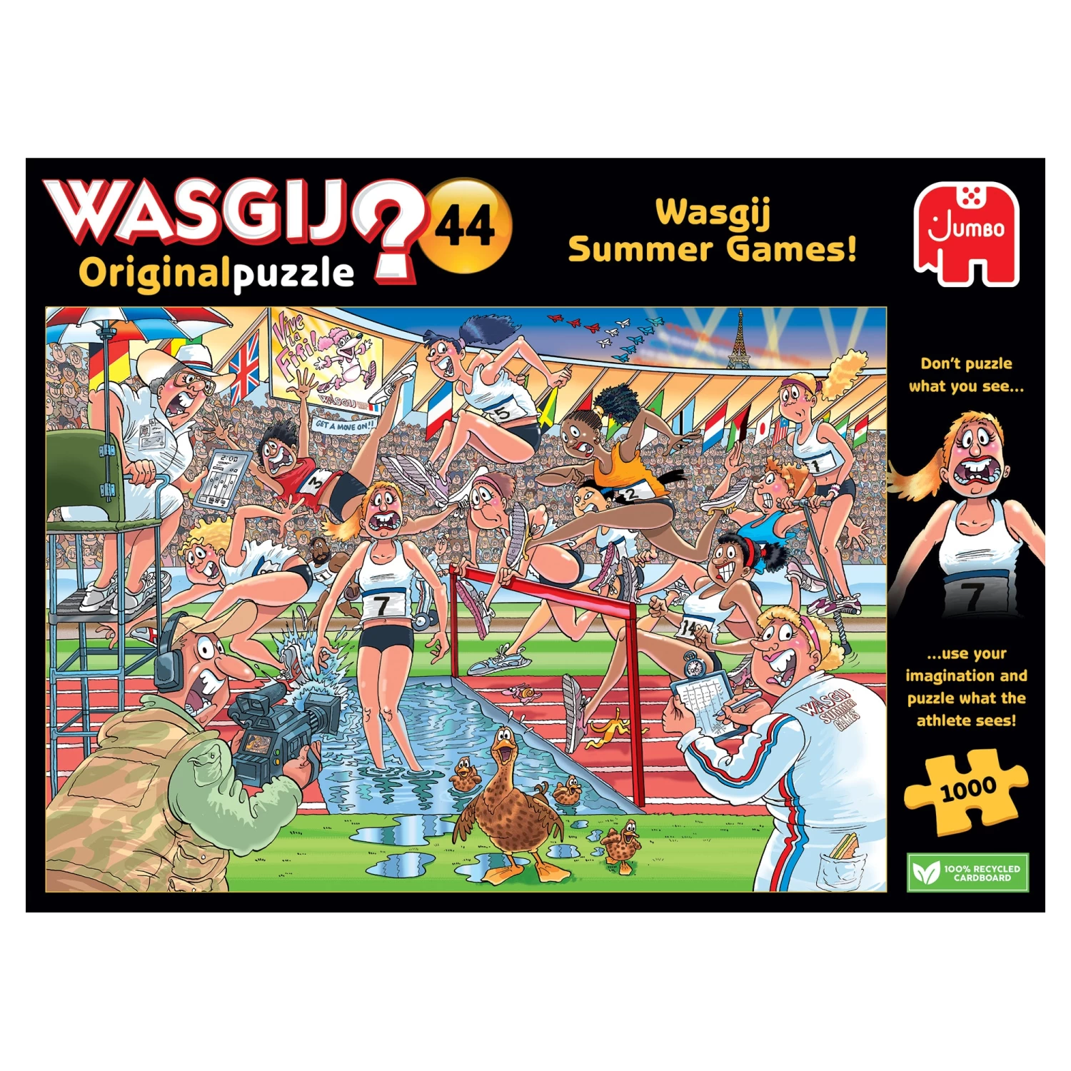 Jumbo Wasgij Original 44 Summer Games! 1000 Piece Jigsaw Puzzle - Image 4