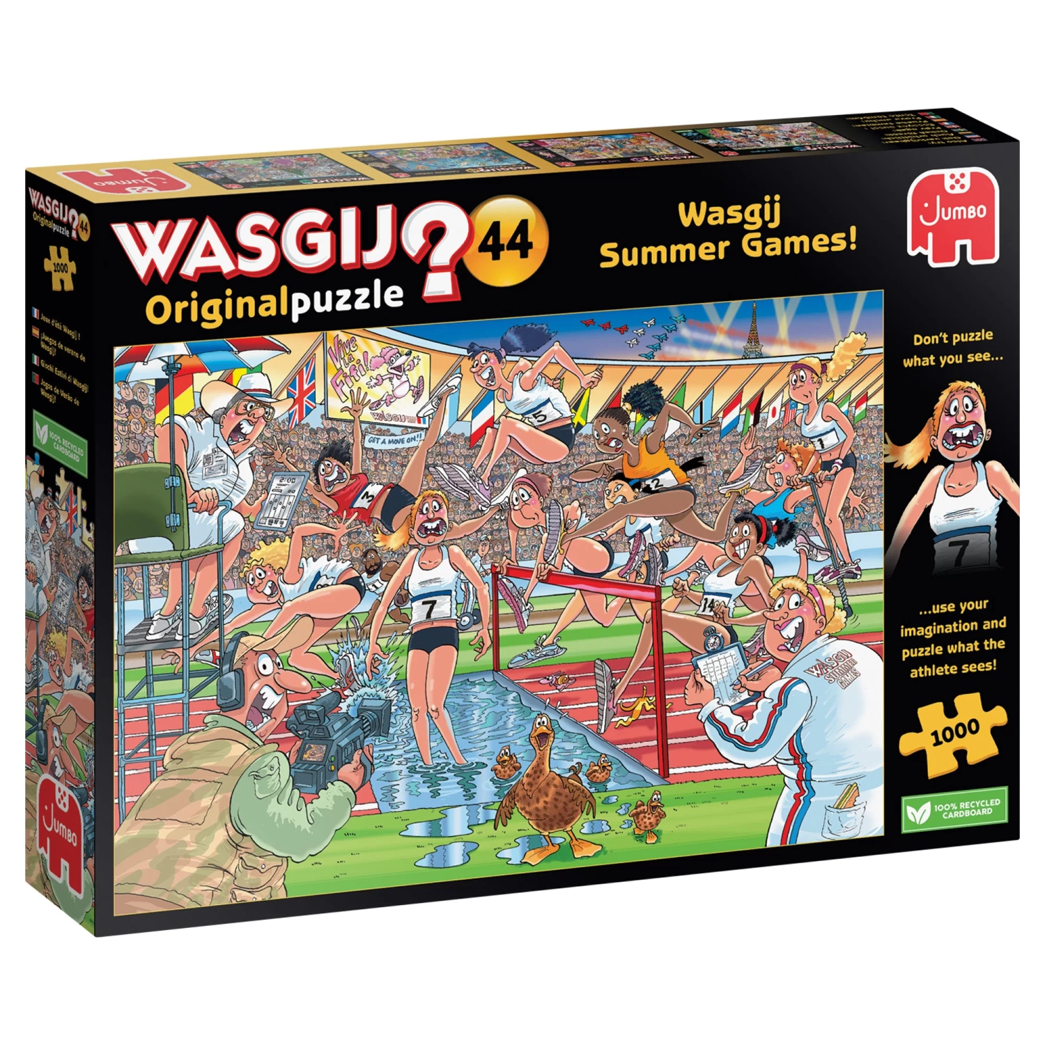 Jumbo Wasgij Original 44 Summer Games! 1000 Piece Jigsaw Puzzle - Image 2