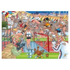 Jumbo Wasgij Original 44 Summer Games! 1000 Piece Jigsaw Puzzle