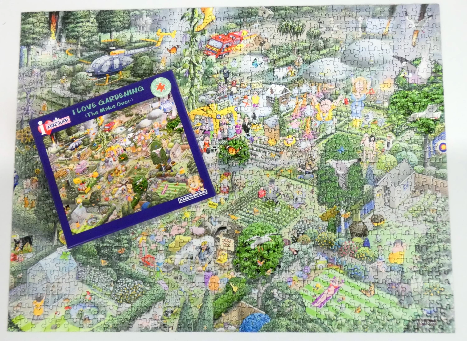 Mike Jupp I Love Gardening 1000 Piece Jigsaw Puzzle - Image 8