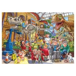 Jumbo Wasgij Mystery 24 Blight At The Museum! 1000 Piece Jigsaw Puzzle