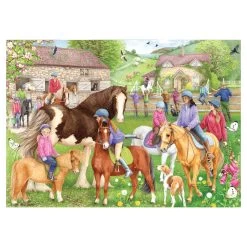 Falcon De LuxeRiding School 1000 Piece Jigsaw Puzzle