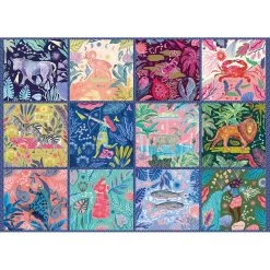 Gibsons Zodiac Jungle 1000 Piece Jigsaw Puzzle