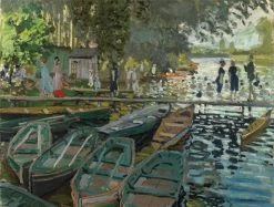 Bathers At La Grenouillere - National Gallery 1000 Piece Jigsaw Puzzle
