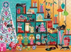 Christmas Cats 1000 Piece Jigsaw Puzzle