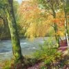 The Barle In Autumn 500 Piece Jigsaw Puzzle