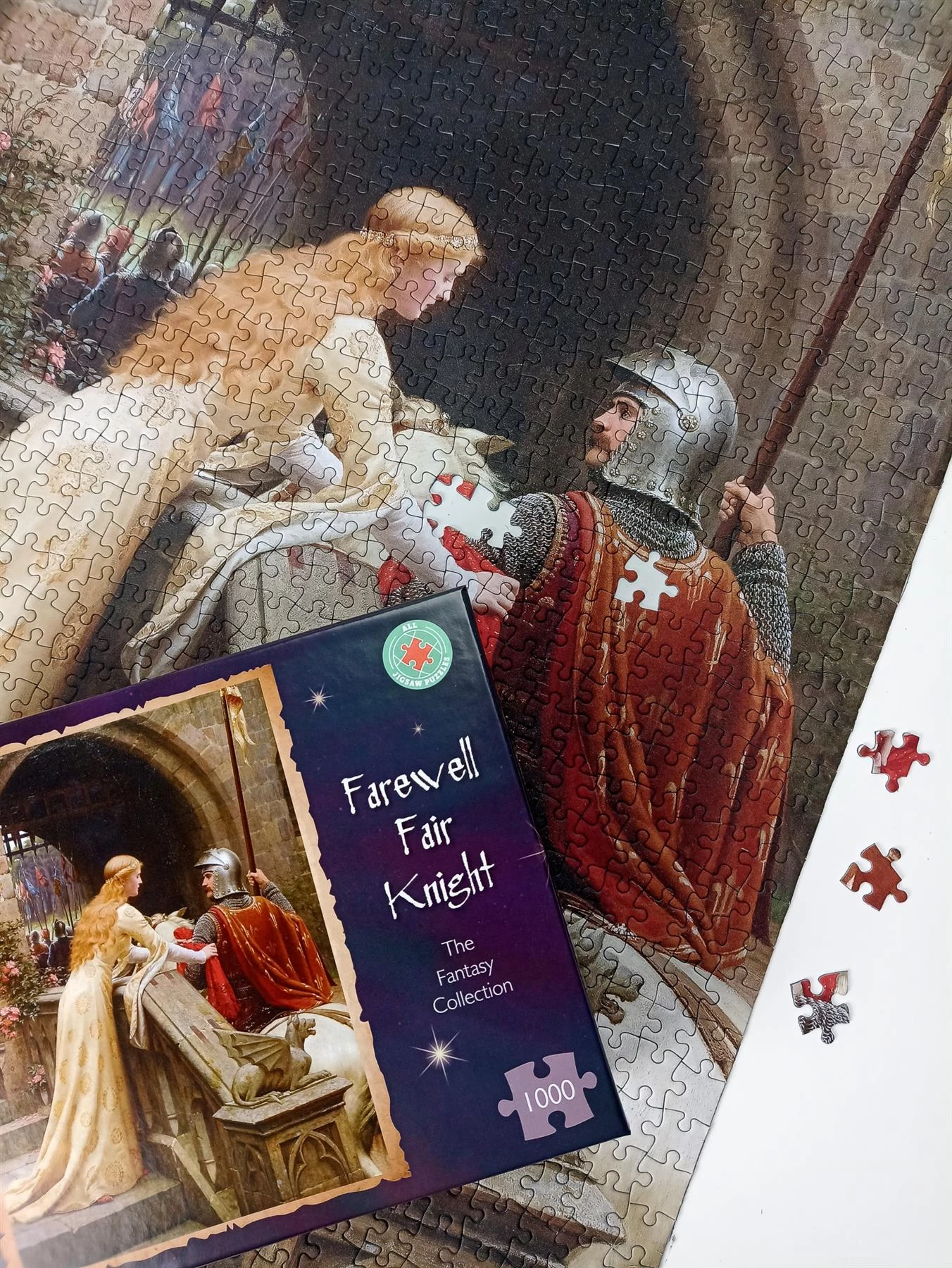 Farewell Fair Knight 1000 Piece Jigsaw Puzzle - Image 5