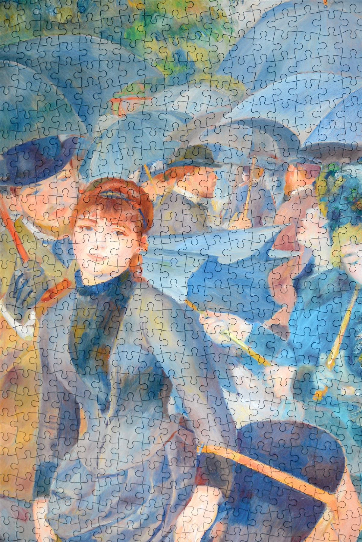 The Umbrellas - National Gallery 1000 Piece Jigsaw Puzzle - Image 5