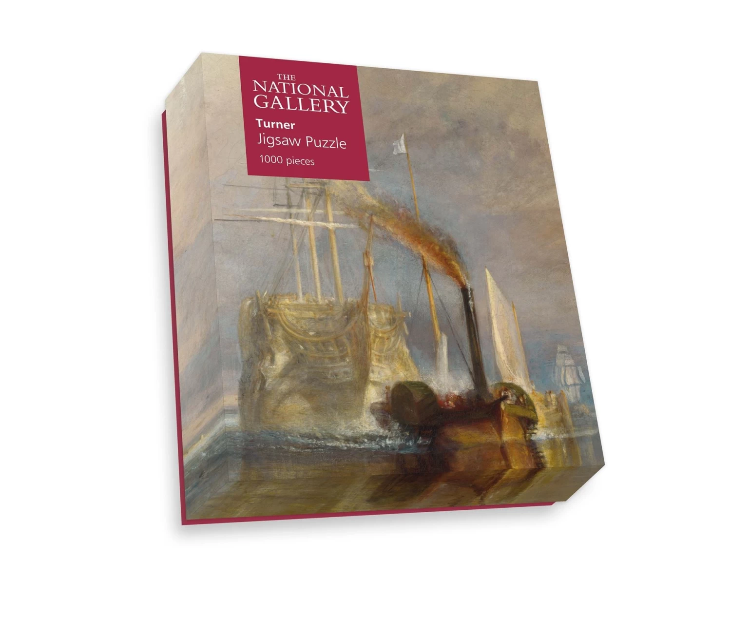 The Fighting Temeraire Tugged To Her Last Berth To Be Broken Up, 1838 - National Gallery 1000 Piece Jigsaw Puzzle - Image 2