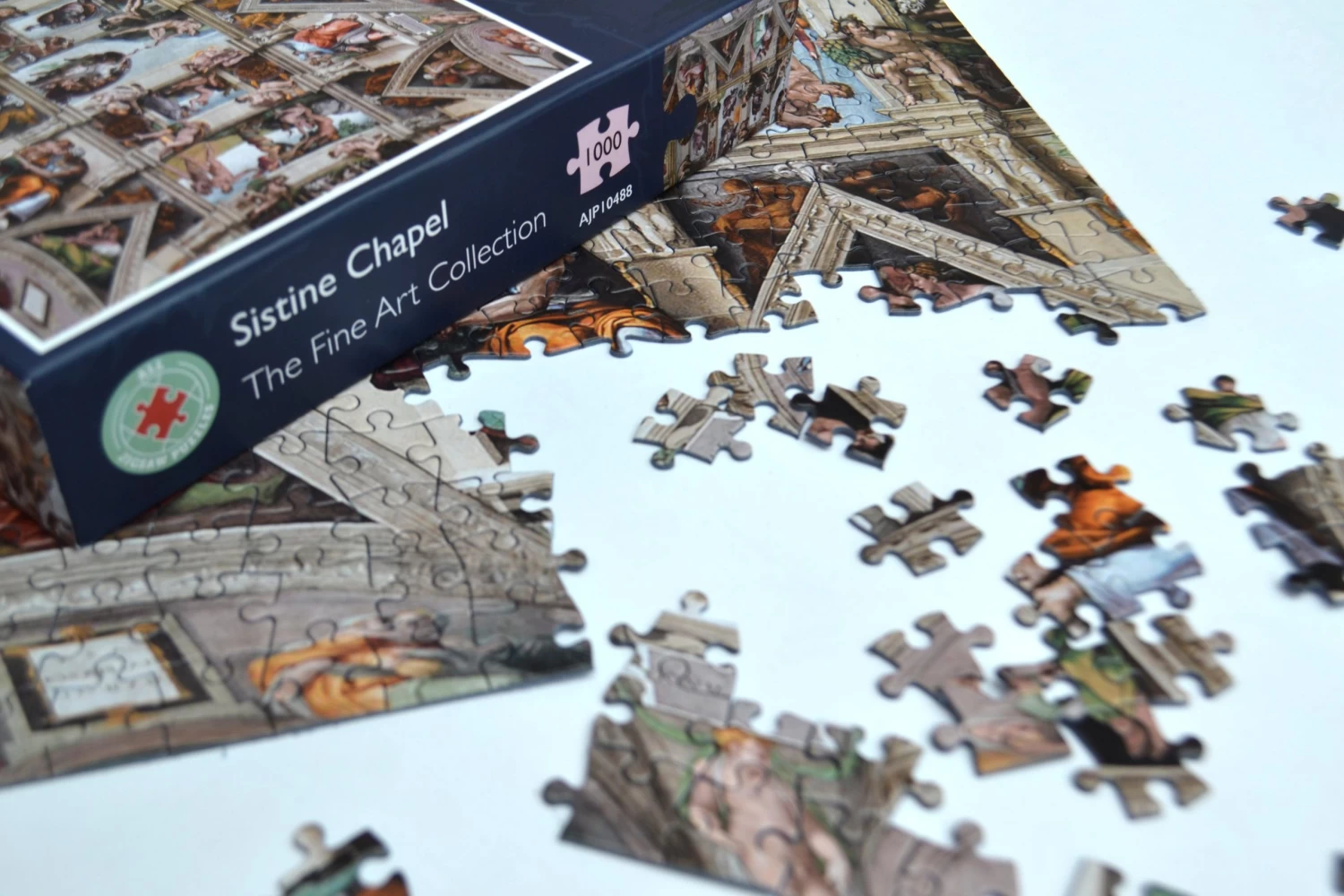 Sistine Chapel Ceiling By Michelangelo Jigsaw Puzzle - 1000 Or 500 Pieces - Image 10