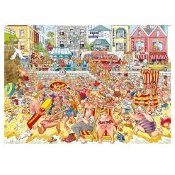 Jumbo Wasgij Retro Original 8 High Tide! 1000 Piece Jigsaw Puzzle