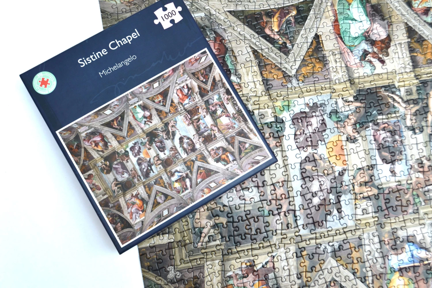 Sistine Chapel Ceiling By Michelangelo Jigsaw Puzzle - 1000 Or 500 Pieces - Image 14