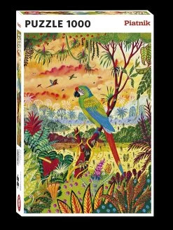 Piatnik Great Green Macaw 1000 Piece Jigsaw Puzzle