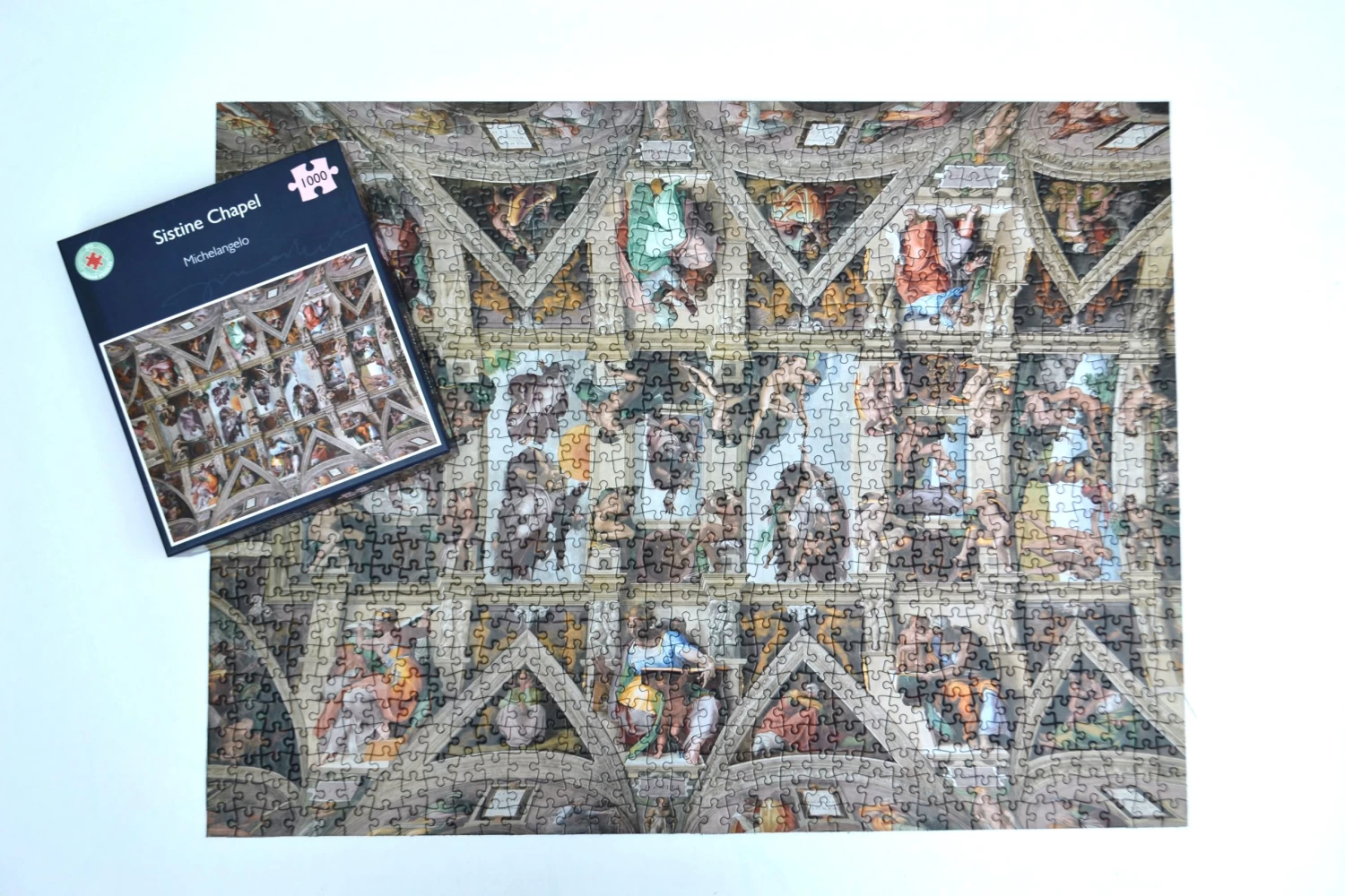 Sistine Chapel Ceiling By Michelangelo Jigsaw Puzzle - 1000 Or 500 Pieces - Image 16