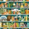 Purrfect Bookshelf 1000 Piece Jigsaw Puzzle