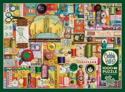 Sewing Notions 1000 Piece Jigsaw Puzzle