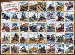 Railroads Of America 1000 Piece Jigsaw