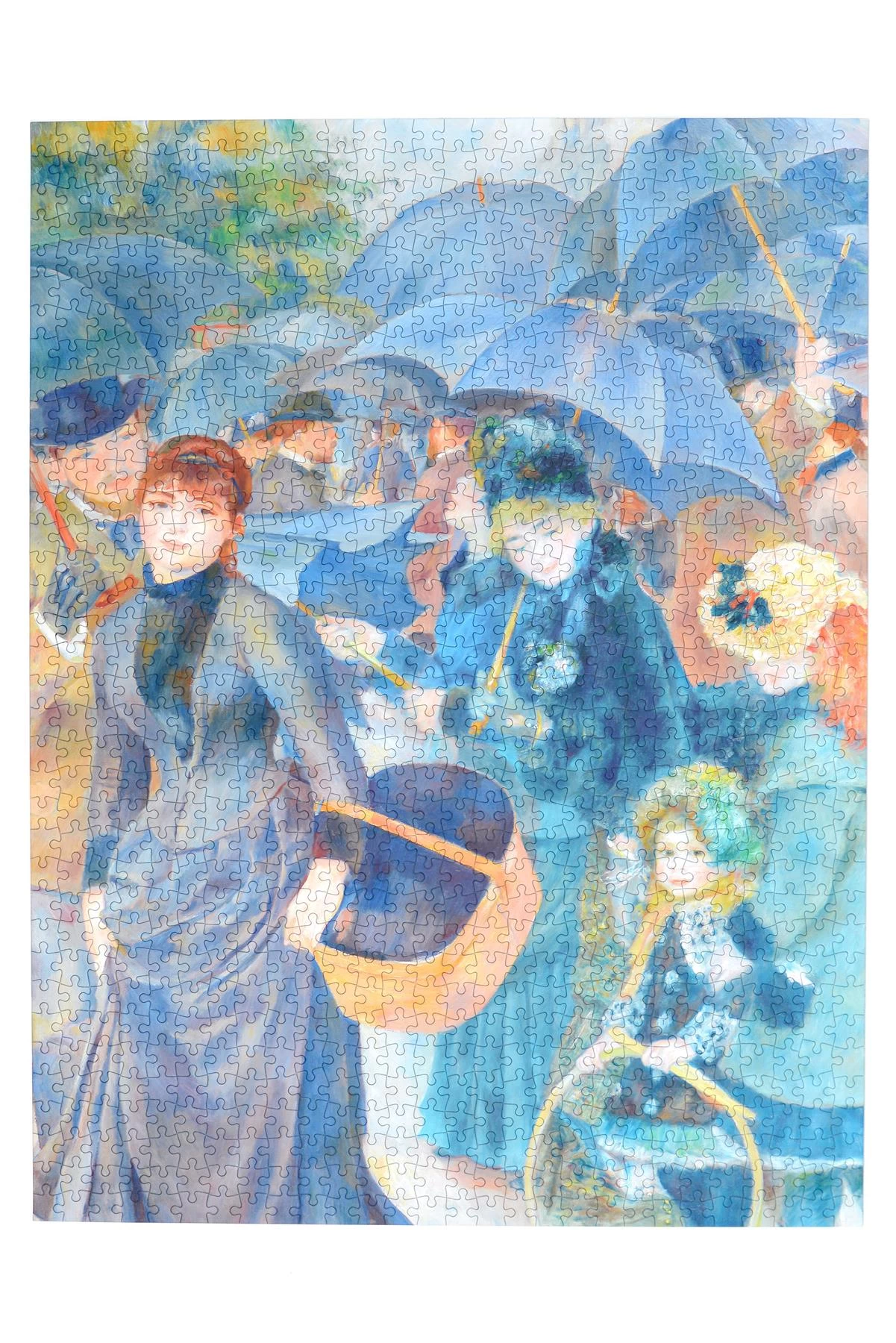 The Umbrellas - National Gallery 1000 Piece Jigsaw Puzzle - Image 4