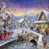 Christmas Village Glow 1000Piece Jigsaw Puzzle