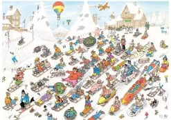 Jumbo Jan Van Haasteren 'It’s All Going Downhill' 1000 Piece Jigsaw Puzzle