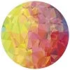 Limited Edition Crinkle Rainbow Impuzzible Circle Jigsaw Puzzle