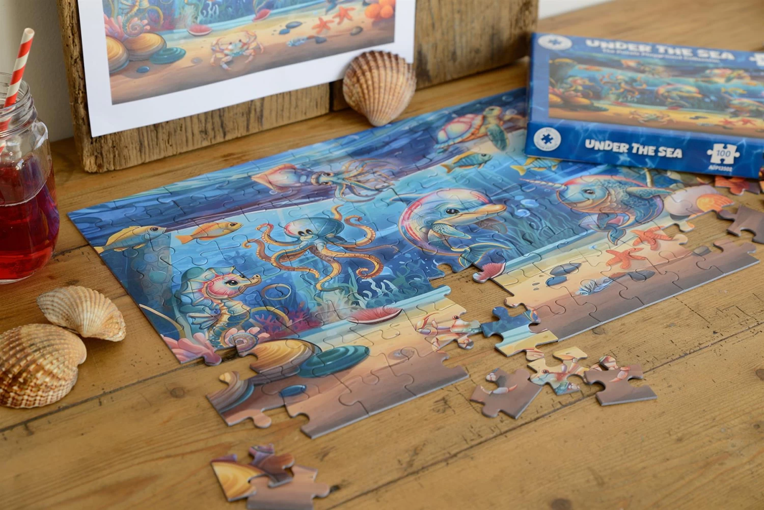 Under The Sea 100 Piece Jigsaw Puzzle - Image 7