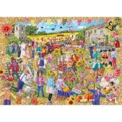 Gibsons Scarecrow Festival1000 Piece Jigsaw Puzzle