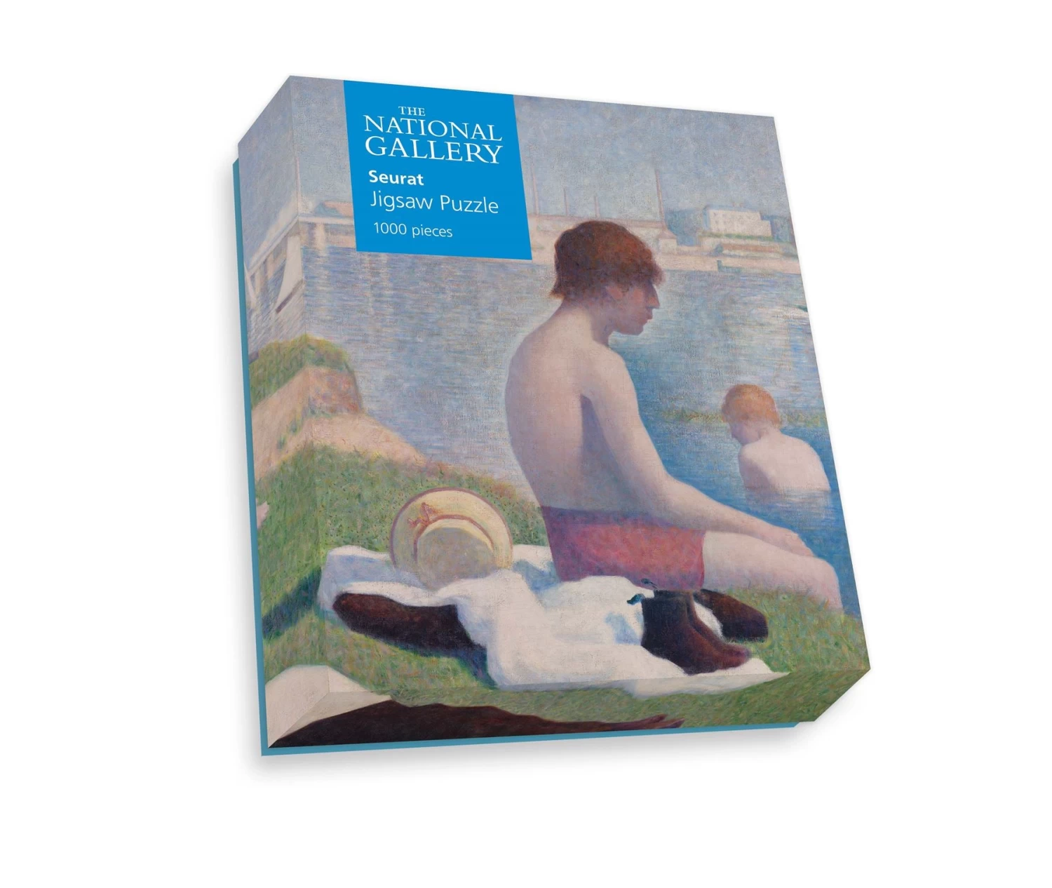Bathers At Asnieres - National Gallery 1000 Piece Jigsaw Puzzle - Image 2
