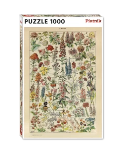 Piatnik Millot Fleurs 1000 Piece Jigsaw Puzzle