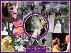 Queen Elizabeth II Through The Years 1000 Piece Jigsaw Puzzle