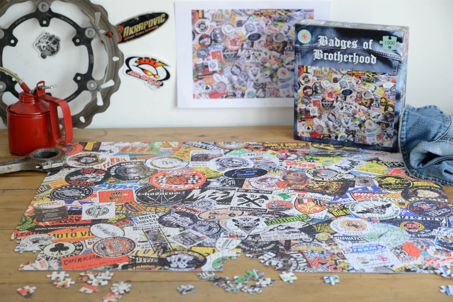 Badges Of Brotherhood 1000 Piece Jigsaw Puzzle - Image 8