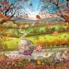 Mike Jupp Priscilla Prickle 1000 Piece Jigsaw Puzzle
