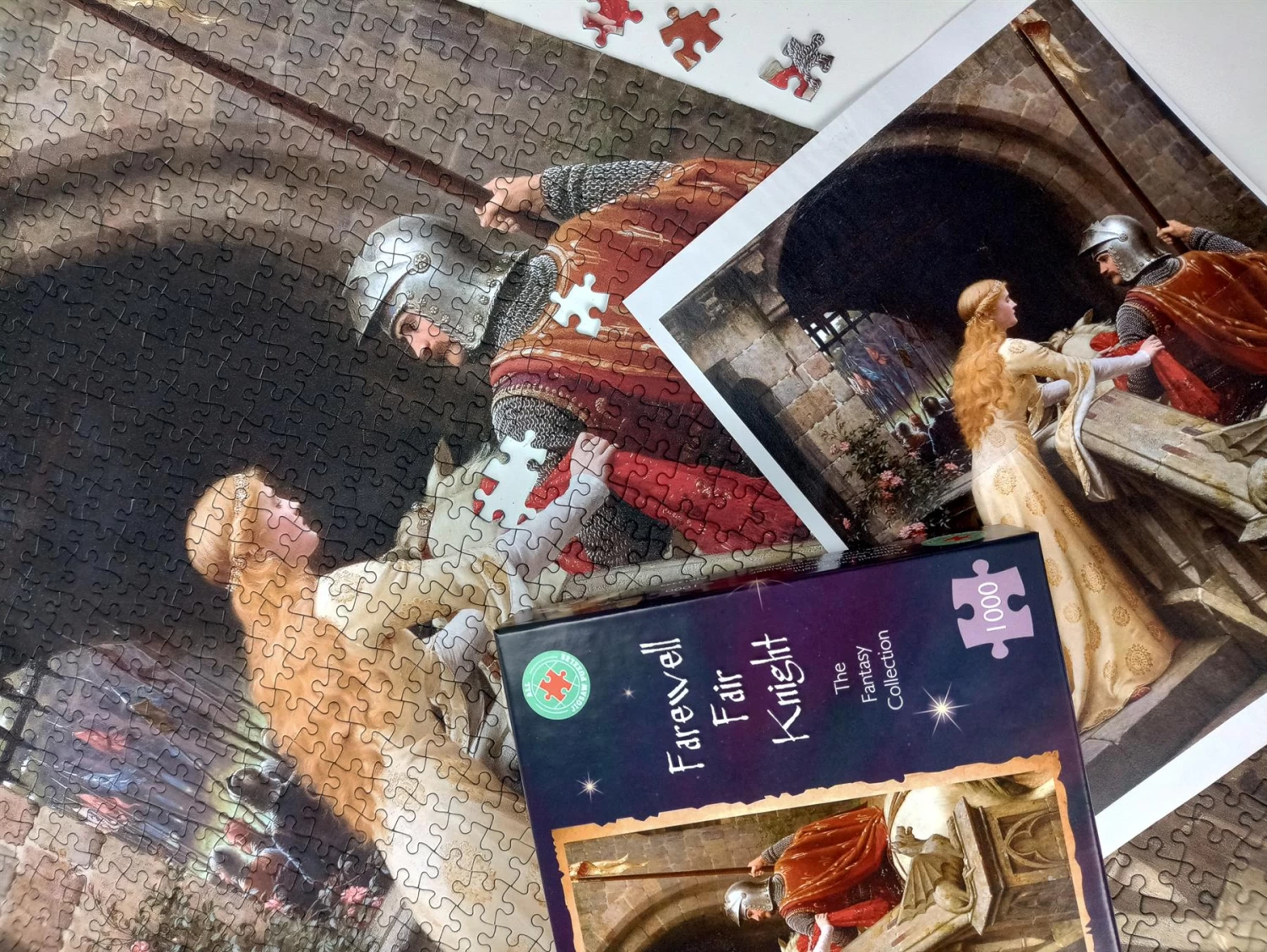 Farewell Fair Knight 1000 Piece Jigsaw Puzzle - Image 4
