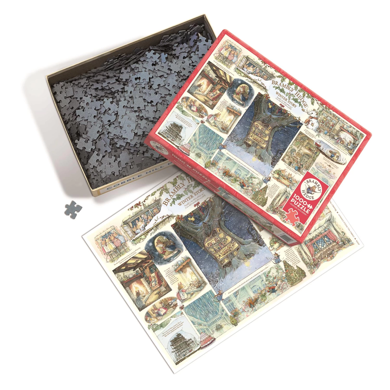 Brambly Hedge Winter Story 1000 Piece Jigsaw Puzzle - Image 3