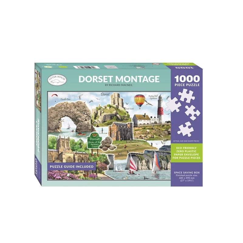 Dorset Montage - 1000 Piece Jigsaw Puzzle - Image 2