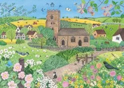 Spring Village 1000 Piece Jigsaw Puzzle