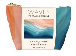 Waves 500 Piece Portable Jigsaw Puzzle