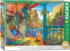 Eurographics Hammock With A View 500 Piece Jigsaw Puzzle
