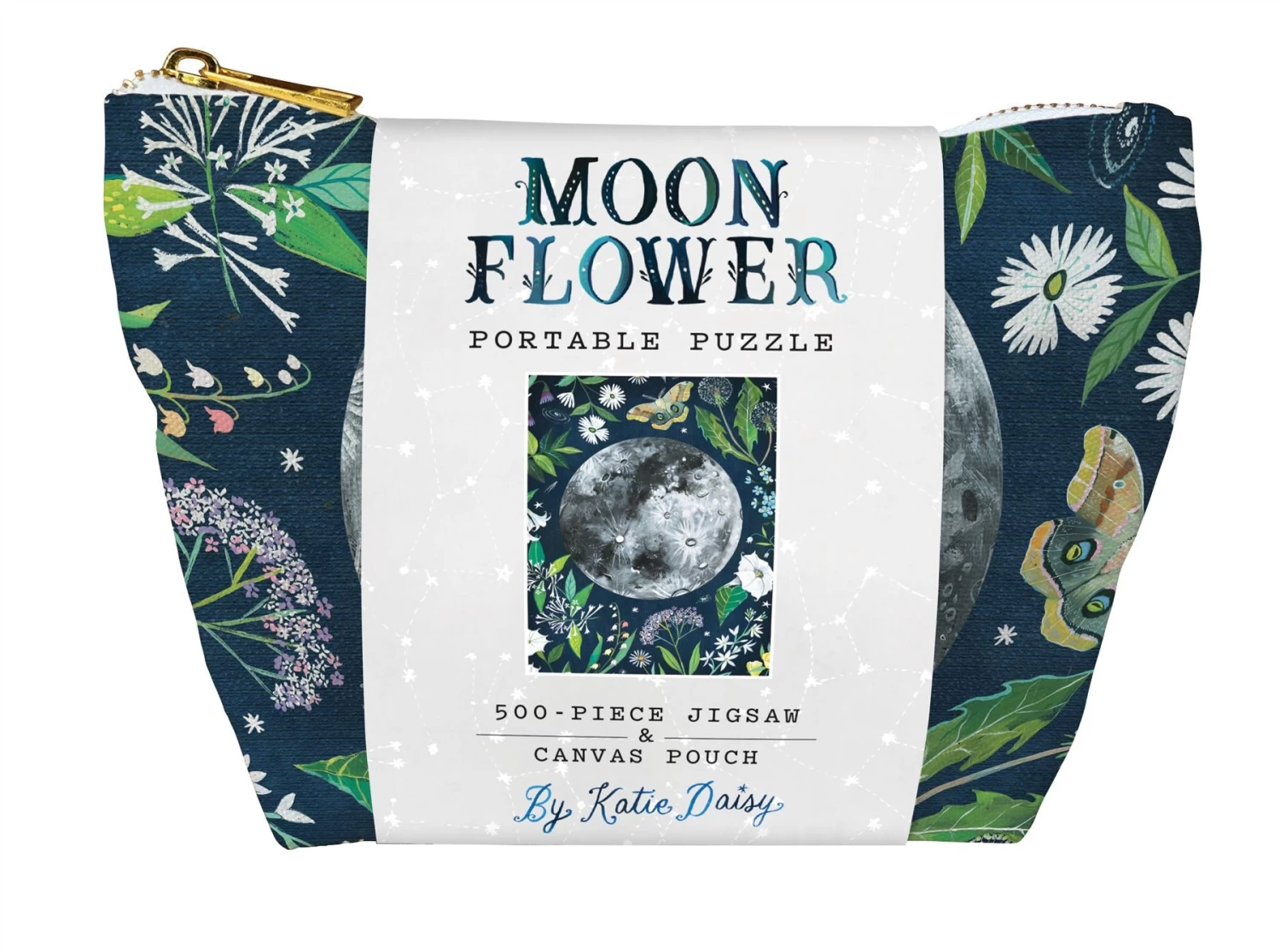 Moonflower 500 Piece Portable Jigsaw Puzzle - Image 2
