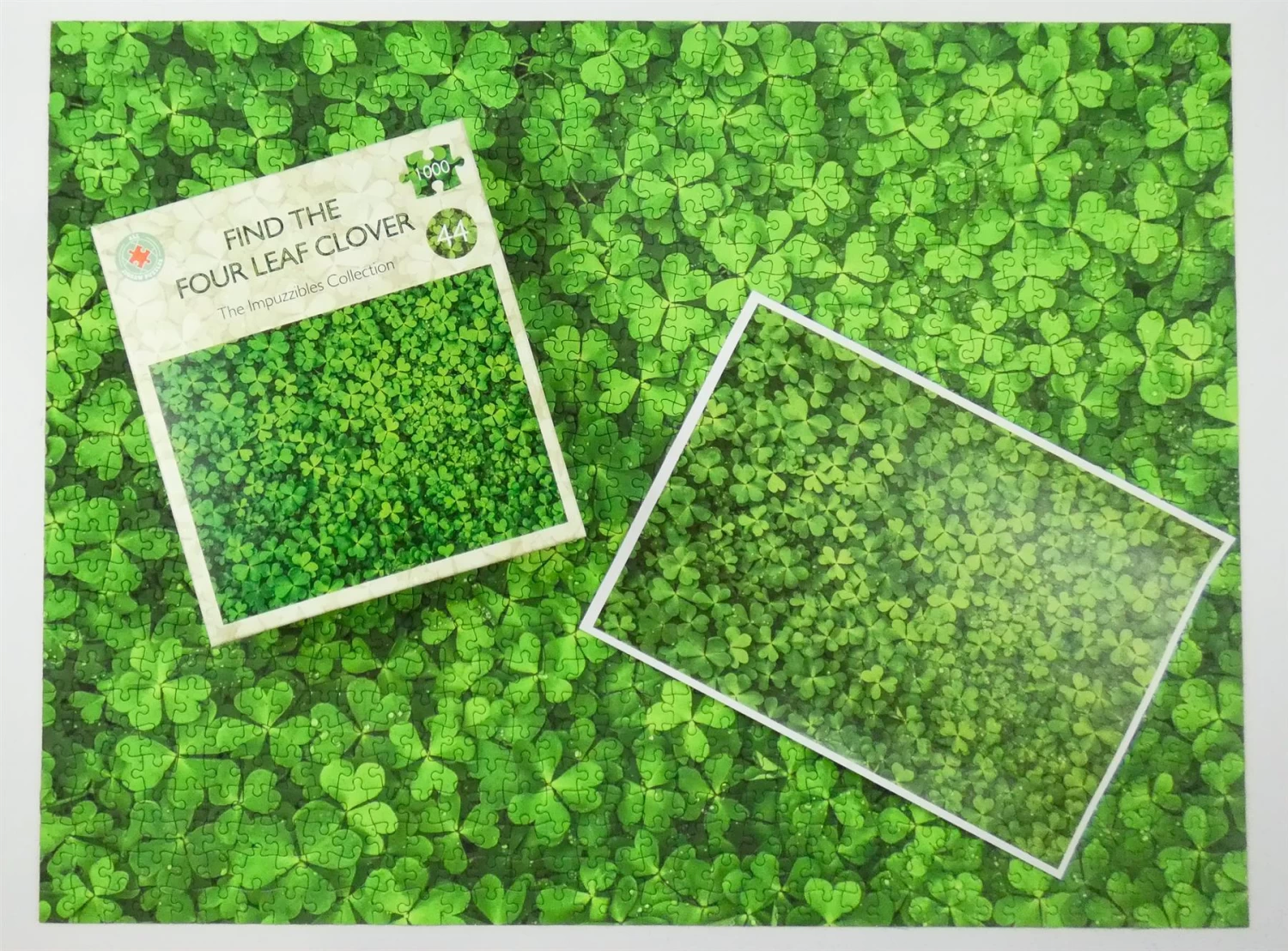 Find The Four Leaf Clover Impuzzible No.44 - 1000 Piece Jigsaw Puzzle - Image 4