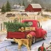 Christmas On The Farm 1000 Piece Jigsaw Puzzle