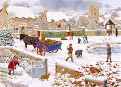 Sarah Adams Winter Village 1000 Piece Jigsaw Puzzle