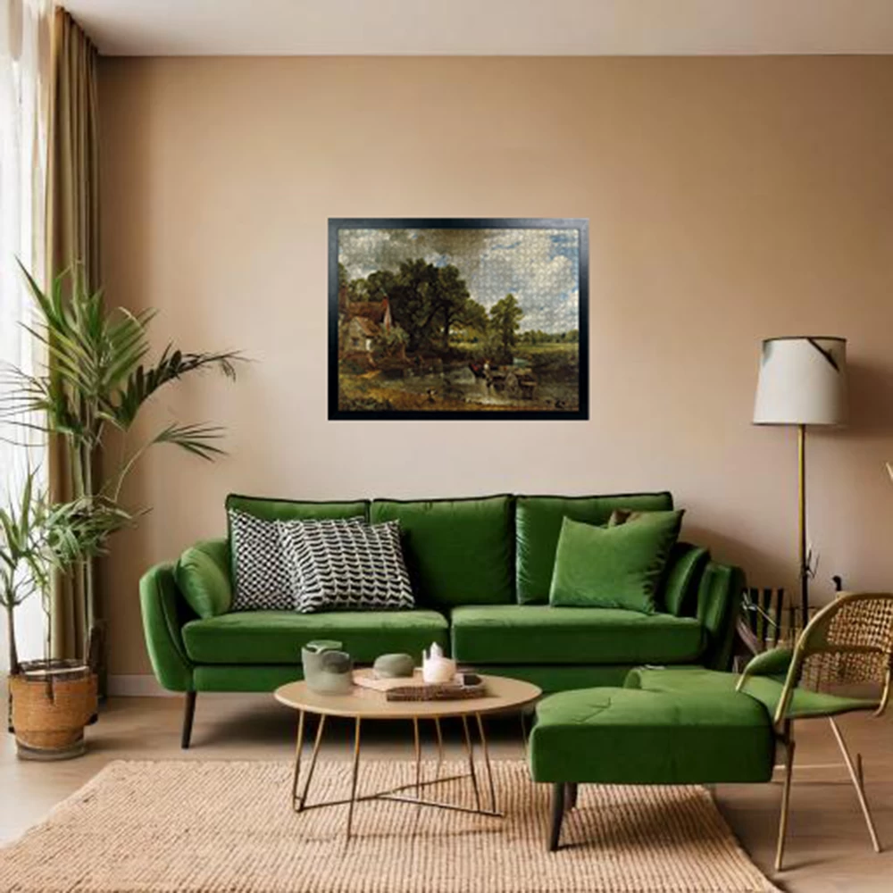 The Hay Wain - National Gallery 1000 Piece Jigsaw Puzzle - Image 4