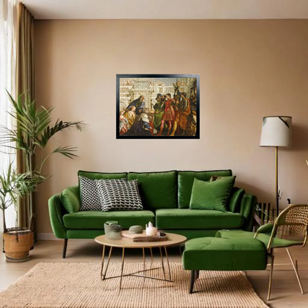 The Family Of Darius Before Alexander - National Gallery 1000 Piece Jigsaw Puzzle - Image 5